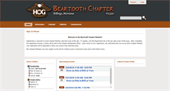 Desktop Screenshot of beartoothhog.com